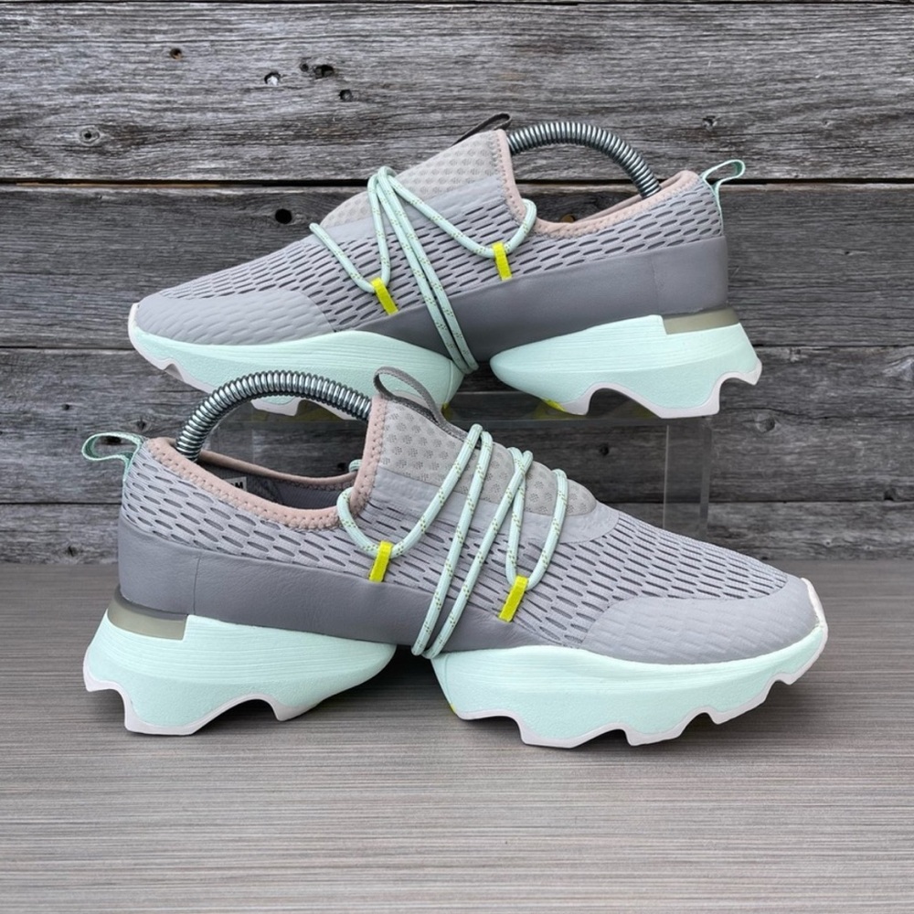 Sorel Women's Gray Mint Athletic Sneakers